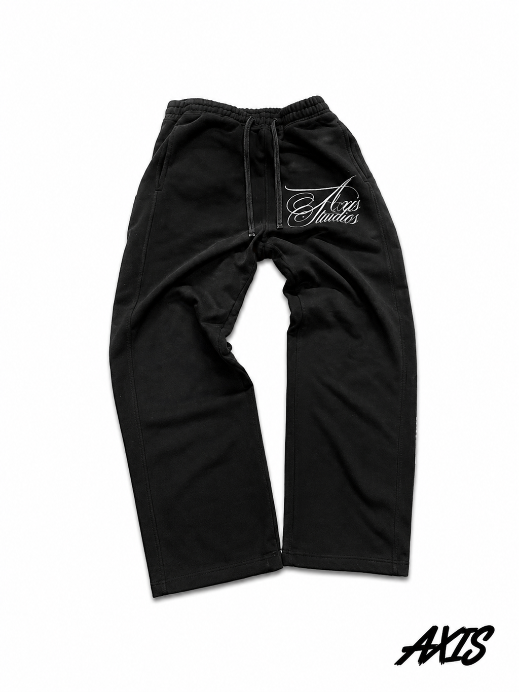 Axis Studios Black Baggy Sweatpants