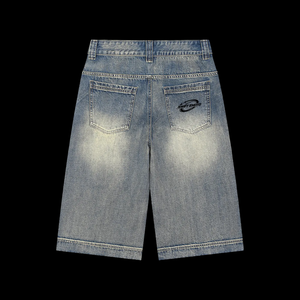 Vintage Wash Baggy Jorts